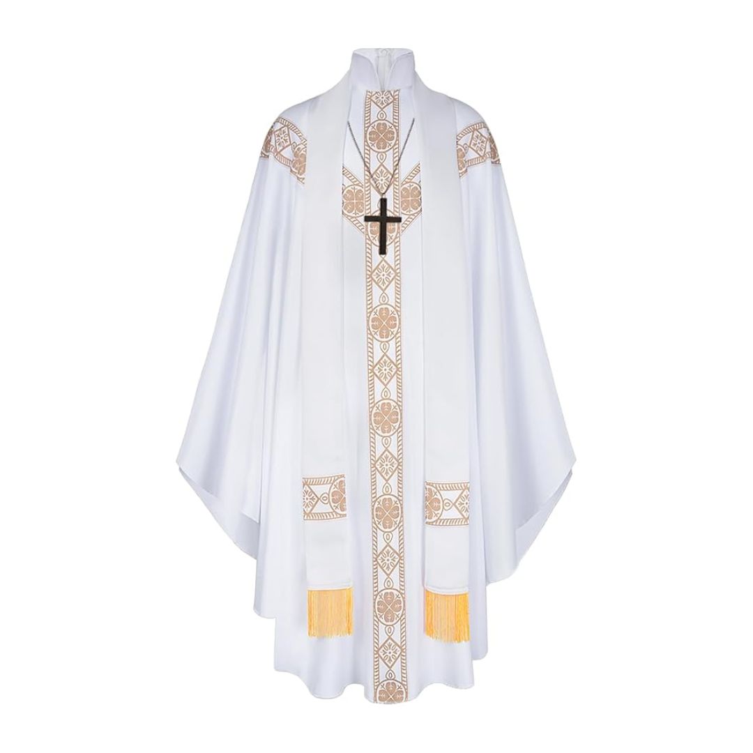 Camicia Clergy Collare Romano Italiano Premium Da Italia - Foto 11