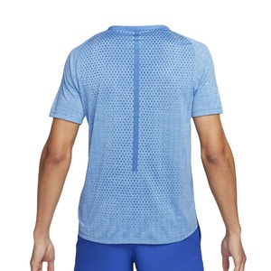 Camisetas deportivas informales de manga corta con logotipo personalizado de poliéster/algodón de gran tamaño de alta calidad para hombre - Product Image 4