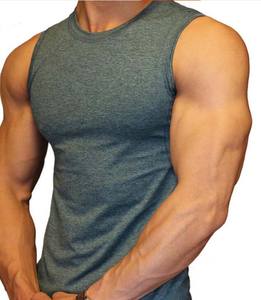 Débardeur pour hommes de qualité supérieure respirant et élégant pour les entraînements sportifs Débardeur en coton personnalisé pour hommes Streetwear Design - Product Image 3