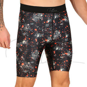 Pantalones Cortos de Compresión para Hombre, Ropa Deportiva de Otoño, Secado Rápido, Ecológicos - Product Image 1