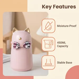 Seramik Kedi Külleri İçin Kapalı Evcil Hayvan Kremasyonu <span class=keywords><strong>Urn</strong></span>'u, Kediler İçin Evcil Hayvan Anıt <span class=keywords><strong>Urn</strong></span>'u, Çevre Dostu Dayanıklı Anıt Tabutu - Product Image 4