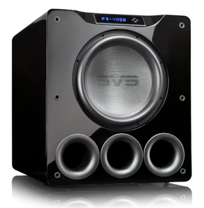 New SVS PB16-Ultra 1500W 16 Ported Cabinet <b>Subwoofer</b> - Black Oak - Product Image 1