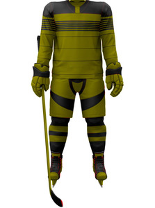 Maillot de hockey sur glace d'impression par sublimation de polyester 100% unisexe de vente chaude avec le logo et le numéro personnalisés uniformes de hockey de style populaire - Product Image 6