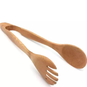 Hot Selling Solid <b>Wood</b> <b>Tongs</b> Kitchen Cooking Utensils Top Selling Product Antique Design <b>Wood</b> <b>Tongs</b> Natural Craft - Product Image 1