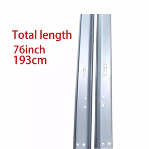 <b>Garage</b> <b>Door</b> Vertical Track Set of Right & Left for <b>Garage</b> <b>Doors</b> 7ft High, Sturdy - Product Image 3