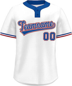 Produits chauds Chemises de baseball personnalisées de style décontracté Maillots de baseball respirants à séchage rapide avec des prix bon marché - Product Image 4