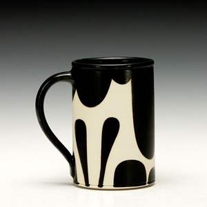 Texture en résine de cruche d'eau en résine de polyester de conception classique VIBRANT avec motif de tourbillon d'abricot Aqua pour les cadeaux de Noël de cuisine - Product Image 5