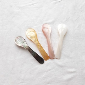 Cuillères à caviar mini taille de qualité supérieure MOP coquille incrustation vaisselle nacre cuillère en gros - Product Image 6