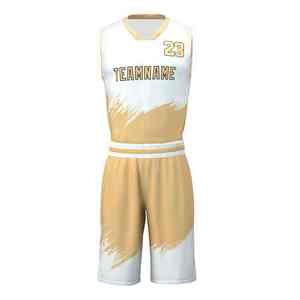 Uniforme de Baloncesto Sublimado de Verano sin Mangas de Talla Grande, Cómodo y de Alta Calidad, con Logotipo Personalizado, Nombre del Equipo, Transpirable y de Secado Rápido - Product Image 2