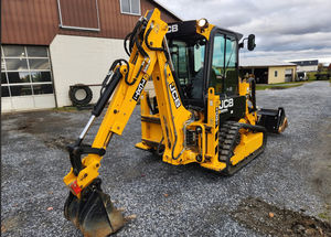 Chargeuse compacte JCB 1CX d'occasion avec chargeur frontal/arrière, garantie de 2 ans - Product Image 4