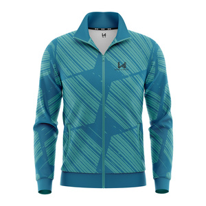 Veste bomber unisexe coupe ample, respirante, coupe-vent, avec logo personnalisé, fermeture éclair intégrale, haute qualité, prix bas, vêtement de printemps, polyester/coton - Product Image 1