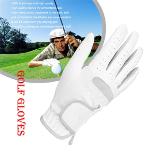 Gants de golf de haute qualité pour hommes et femmes Gants en cuir de mouton véritable Cabretta avec logo personnalisé - Product Image 2
