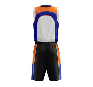 Uniforme de baloncesto impreso por sublimación para adultos Conjuntos de uniformes de equipo de ropa deportiva 2025 - Product Image 6