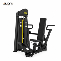 Machine de musculation pour centre de fitness intérieur BN Stable Frame Design, presse pectorale assise