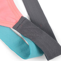 Sujetador Deportivo de Alta Calidad para Mujer, Diseño Simple con Logotipo Frontal, Transpirable, Ecológico, de Alta Sujeción, Nailon/Algodón, con Relleno Extraíble