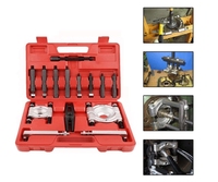 Juego de Herramientas Extractoras de Rodamientos de Acero OEM Profesionales, Operadas a Mano, para Talleres de Reparación de Automóviles, con Estuche