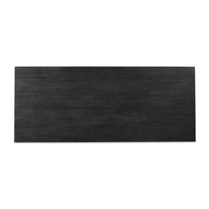 Mesa de Comedor de Diseño de Lujo de Toronto, Patas Cónicas de Madera de Mango Maciza, Acabado Negro Pulido, la Más Duradera para el Hogar, la Cocina y el Restaurante - Product Image 5