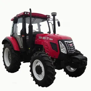 Tractor de segunda mano 4WD 4x4 para agricultura, tractores de granja John Deer