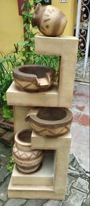 Produit le plus vendu de la cascade de fontaine d'eau intérieure de type pot 2025 pour la maison et le jardin articles décoratifs pour les cadeaux - Product Image 6