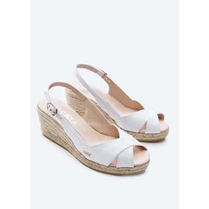 Sandali con zeppa in tela in edizione limitata Llansa - Product Image 4