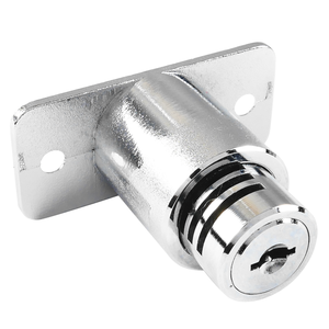 La serrure à poussoir pour meubles de bureau en alliage de zinc pour tables et armoires améliore la sécurité et la durabilité-pour la quincaillerie de porte - Product Image 2