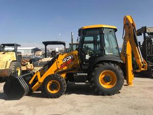 Usado JCB 4CX compacto retroexcavadora cargadora de ruedas 4x4 75KW engranaje de accionamiento rueda delantera cubo maquinaria de construcción con rodamiento Huade - Product Image 2