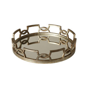 Tendance de l'industrie Plateau à chocolat en métal Plateau de courtoisie avec bounderies de créateurs Cadeaux de pendaison de crémaillère Qualité luxueuse - Product Image 6