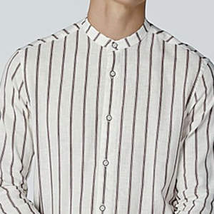 ชุดเดรสลำลองแขนยาวสำหรับผู้ชายเสื้อเชิ้ตใส่สบายทรงสลิมฟิตหรูหราออกแบบได้ตามต้องการสไตล์ธุรกิจ - Product Image 3