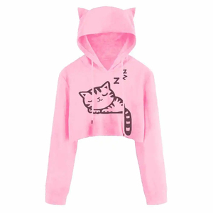 Sweat-shirt épais pour femme Force 2 Win avec logo personnalisé USA, style streetwear d'hiver, tissé, imprimé, en polyester/coton doublé - Product Image 6
