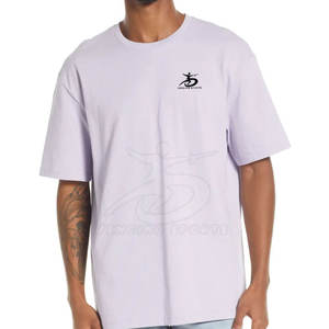 Camiseta de gran tamaño de algodón 100% de moda para hombres Ropa de punto de verano cómoda Mejor material Precio de fábrica - Product Image 1