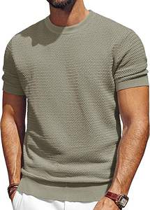 Camiseta Casual de Corte Moderno y Minimalista, 100% Algodón, Transpirable, de Secado Rápido, Estilo Urbano para una Comodidad Diaria sin Esfuerzo, Suave - Product Image 3