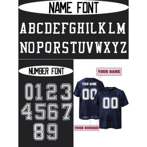 Vente chaude haute jeunesse vêtements de sport de football américain maillots brodés personnalisables avec des numéros vierges uniformes de chemises élégantes - Product Image 2