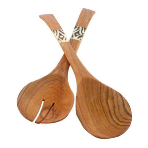 Natural Finished Spoon Hotels Restaurants Catering Use <b>Flatware</b> <b>Set</b> Hand Carved Design Luxury Hotel Wooden <b>Flatware</b> <b>Set</b> - Product Image 5