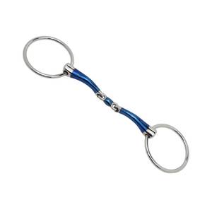 Recién llegado, broca de caballo Pelham con cadena de bordillo, broca ecuestre de acero inoxidable fabricada por TARIQ MFG CO CE ISO - Product Image 4