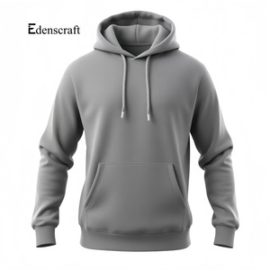 Sudadera con capucha informal para todas las estaciones para hombre Sudadera de mezcla de algodón suave con patrón de estampado Invierno Cómodo Ajuste holgado BD OEM Opt - Product Image 1