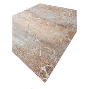 พรม Urban Pause โดย Kavi Beige & Brown ทำจากขนสัตว์ถักมือและไหมไผ่ ลายแบบนามธรรม สำหรับห้องนั่งเล่น รุ่น ESKN-115 เหมาะสำหรับวัยรุ่น - Product Image 2