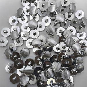 Premium Quality Eco-Friendly Round 24L ABS Plastic Textured <strong>Shank</strong> <strong>Button</strong> For Fancy Party Outfit - Product Image 2