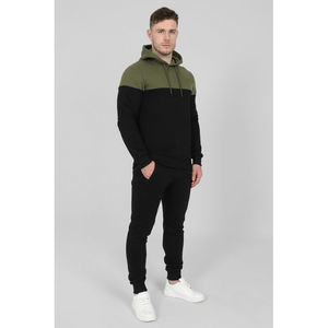 MOVATEXTILES Survêtement 2 pièces en polaire au design personnalisé pour hommes, sweat à capuche et survêtement avec logo en gros - Product Image 3