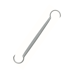 Passeur de fil professionnel Double extrémité orthopédique vétérinaire en acier inoxydable chirurgie guideur de poignée en acier 3 mm - Product Image 3