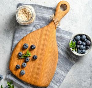 Tabla de cortar de madera grande superventas con elegancia atemporal patrones de grano de madera natural para la preparación de alimentos elegantes - Product Image 4