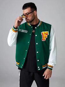เสื้อแจ็คเก็ต Letterman Varsity แบบสั่งทำสำหรับผู้ชาย ปี 2026 ผ้าขนสัตว์พรีเมียม ทรงยาว เสื้อโค้ทฤดูหนาว ปักโลโก้ OEM - Product Image 3