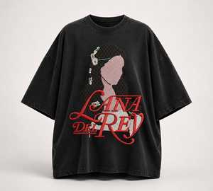 Premium Heavyweight Oversized Embroidered Polyester/Cotton Breathable Unisex T-Shirt - Product Image 1