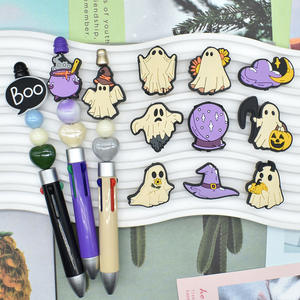 ลูกปัดซิลิโคนดีไซน์ใหม่หลากหลายสไตล์สำหรับทำปากกา  สำหรับเทศกาลฮาโลวีน  จำหน่ายจำนวนมาก - Product Image 3