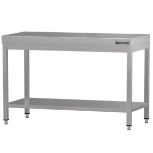 โต๊ะกลางสแตนเลสเชิงพาณิชย์ ECO - 1200x700 มม. - พร้อมชั้นวางด้านล่าง - Product Image 4