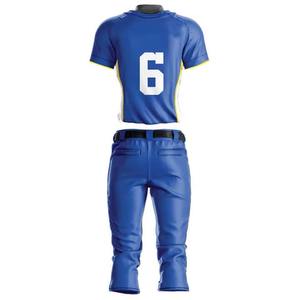 Nouvelle conception Uniforme de baseball de haute qualité à séchage rapide à vendre en gros Uniforme de baseball respirant - Product Image 4