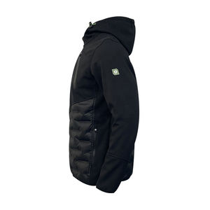 Veste coupe-vent d'hiver unisexe en toile rembourrée avec capuche, services OEM, couleur personnalisée, imperméable et respirante - Product Image 2