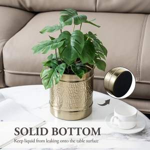 Macetas decorativas de Metal de hierro de alta calidad para el hogar, jardín, boda, plantas de mesa, estantes de diseño de vivero, excelentes suministros - Product Image 1