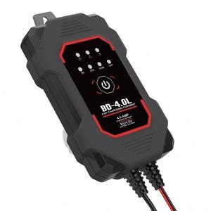 Chargeur de batterie de voiture le plus récent 12V 4A numérique entièrement automatique avec réparation par impulsions et écran LCD pour batteries au plomb-acide - Product Image 5