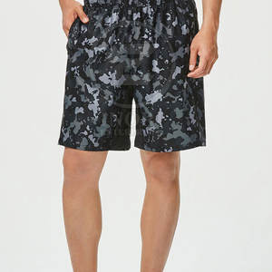 Pantalones Cortos Deportivos para Hombre de Alta Calidad Hechos a Medida, 100% Algodón, Sólidos, Casuales, de Secado Rápido, Compresión para Entrenamiento, Yoga, Precio Económico - Product Image 1