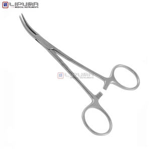 HALSTED Premium Mosquito Clamp 12,5 cm Instrumentos médicos quirúrgicos Pinzas de arteria curva Manual Seguridad Estándar MOSL - Product Image 4